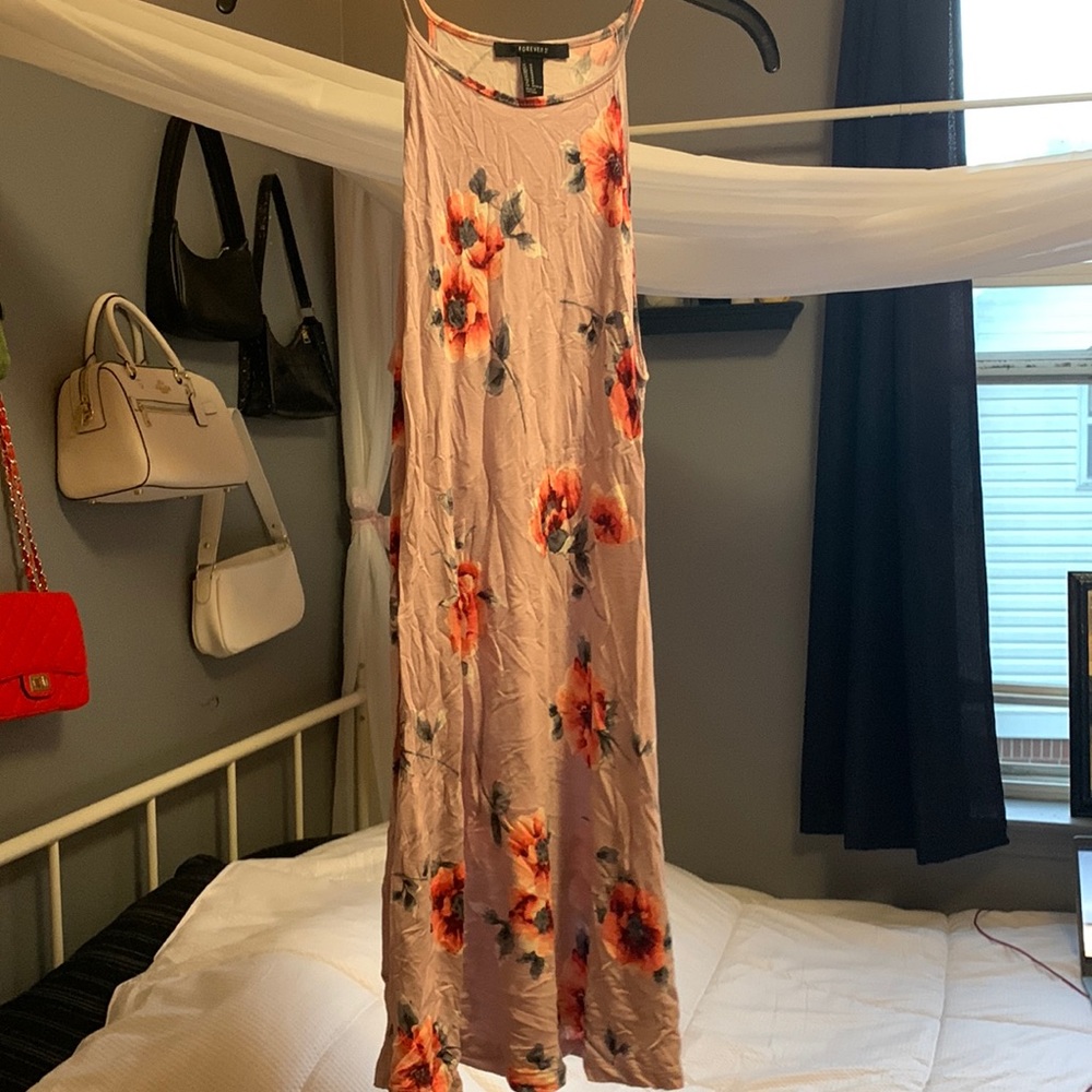 Forever 21 floral slip dress